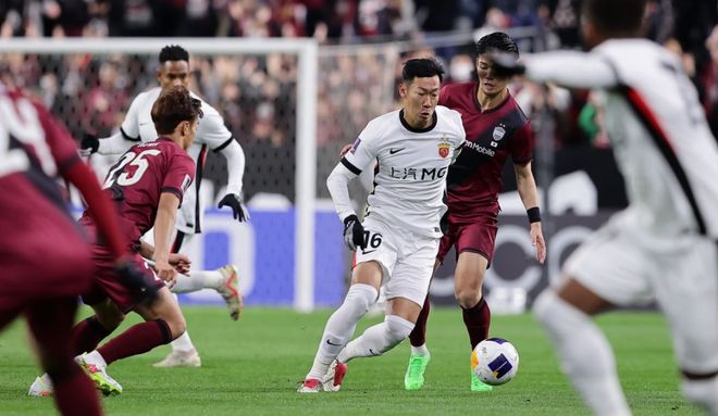 海港0-4神戶后，亞冠排名：6至10名差距小，日本兩隊晉級。