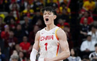 胡金秋17分趙睿16分，男籃大勝日本52分，10人得分雙。