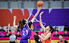 WCBA全明星賽，許晨妍、李夢高光表現，北區勝南區。