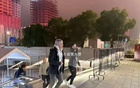 國安主帥塞蒂恩現身浦東觀戰海港亞泰比賽