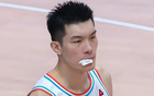 山東勝北控，邱彪、郭凱等賽后發言，閔鹿蕾神情黯淡。