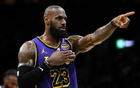 Shams: James's first practice after injury, expected to miss another week.