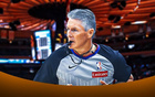 NBA名裁斯科特·福斯特，尼克斯VS熱火賽中受傷