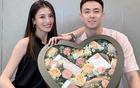趙繼偉與嬌妻合影，遼寧隊領袖，四冠兩FMVP，妻子美麗如演員。